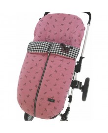 Saco silla 866 cremallera Zebra-vichy