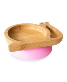 Plato bamboo caracol Eco Rascals