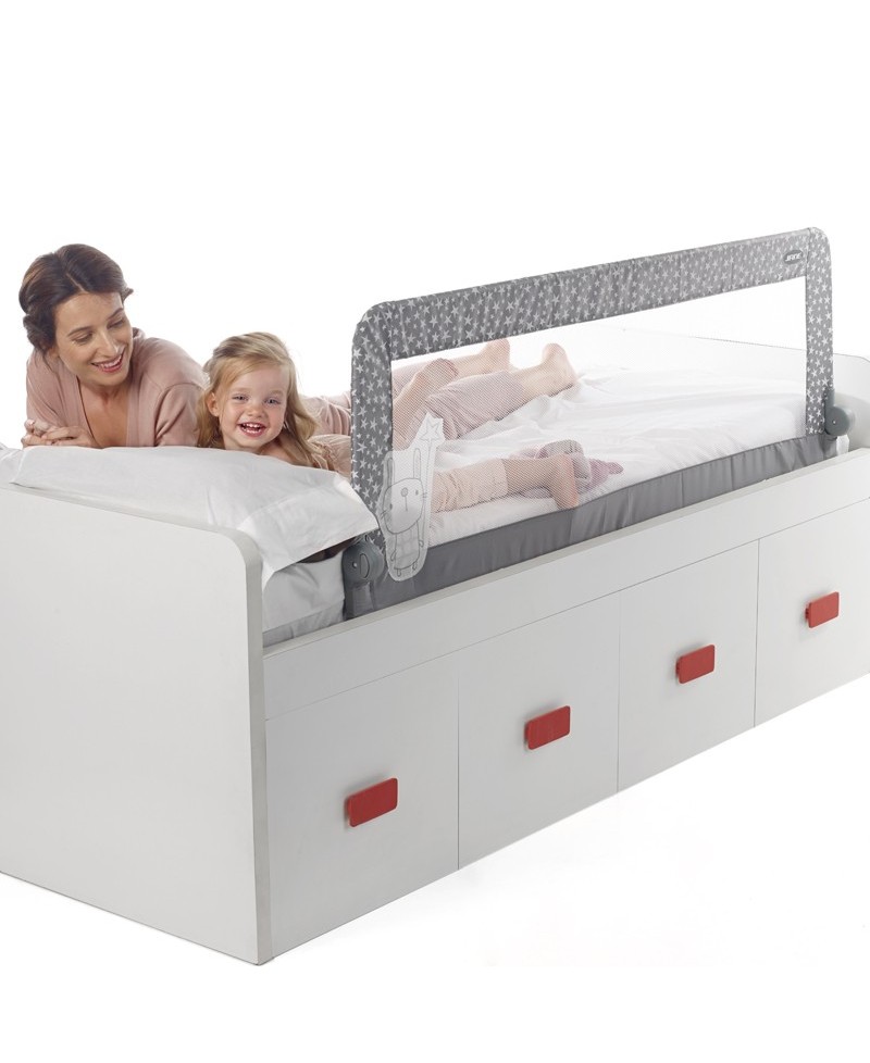 IMBABY barrera cama infantil barandilla cama seguridad barrera de